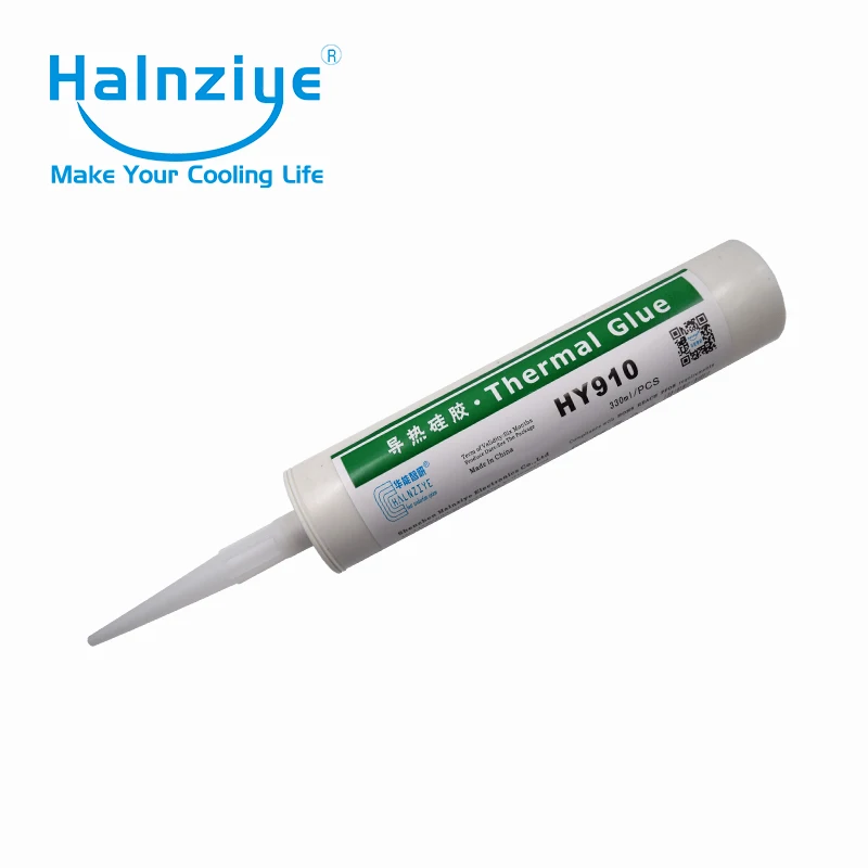 Paste White Thermal Glue 10g Silicone 0.975W/m-k HY910 Compound Heat 
