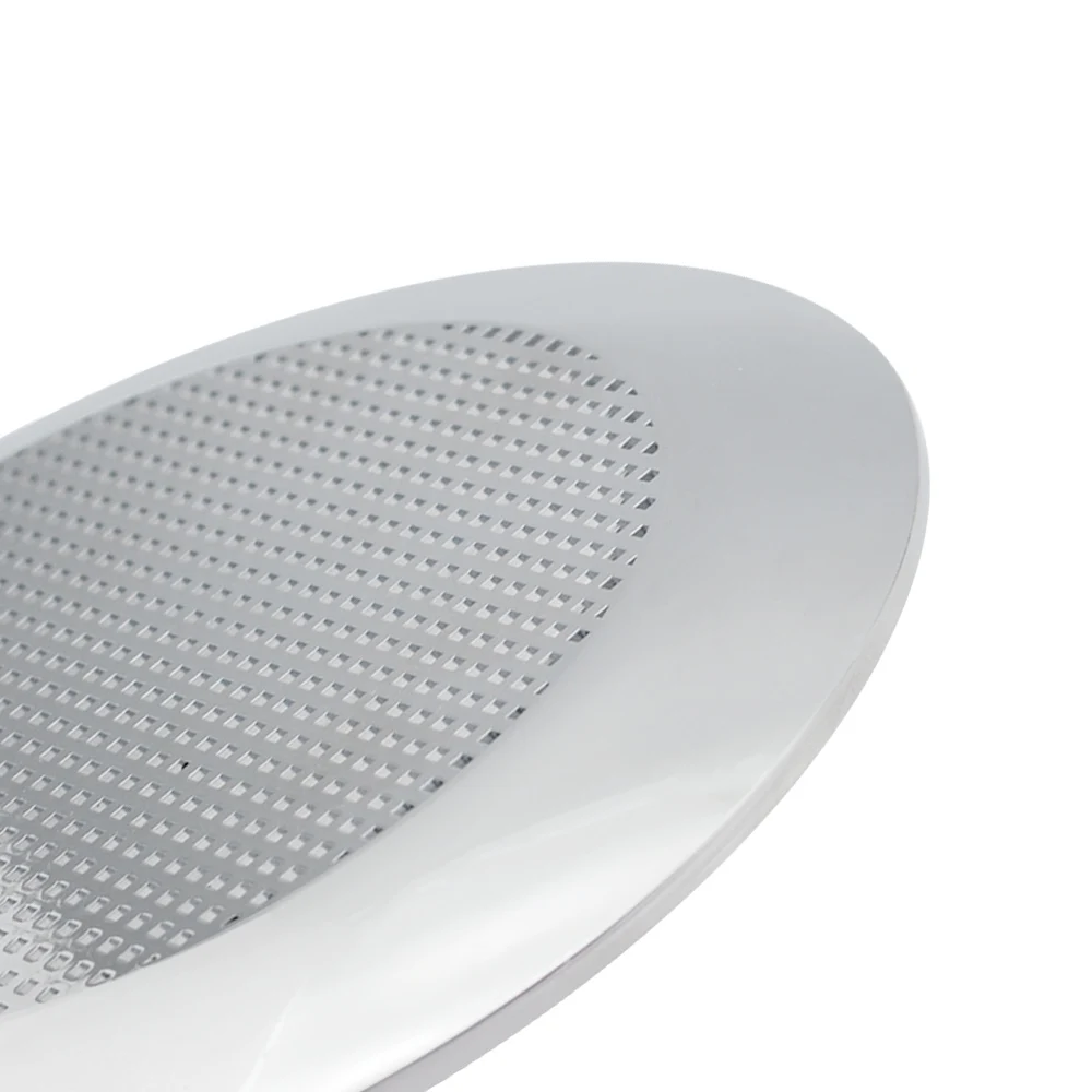 2pcs/lot chromed shower rdaio speaker &amp exhaust fan covers cabin accessories | Обустройство дома