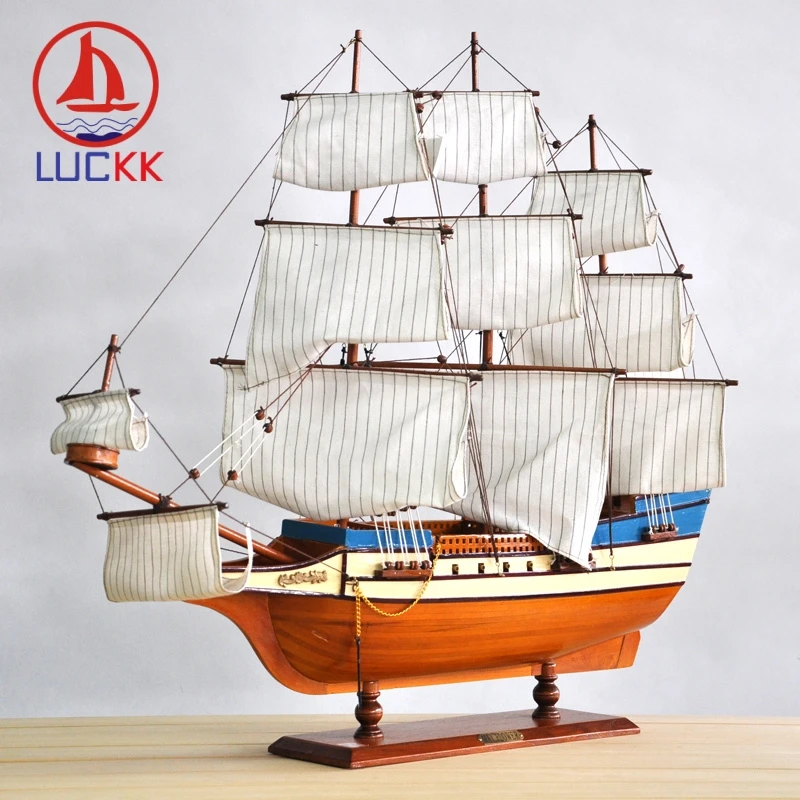 Деревянная модель корабля LUCKK 75 см Майский цветок классика сборки украшение для