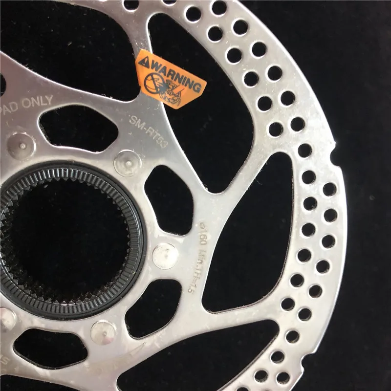 SHIMANO 160 мм RT53 RT54 велосипедный Центральный замок дисковый тормоз ротор MTB горного