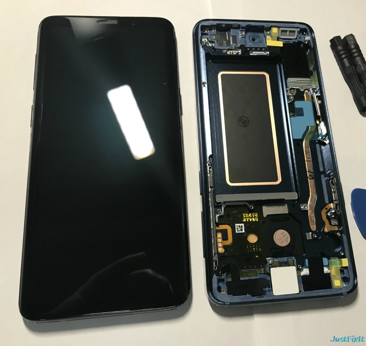 Замена с рамкой для samsung S9 plus G965 965F s9 g960 g960f ЖК-дисплей дигитайзер сенсорный экран