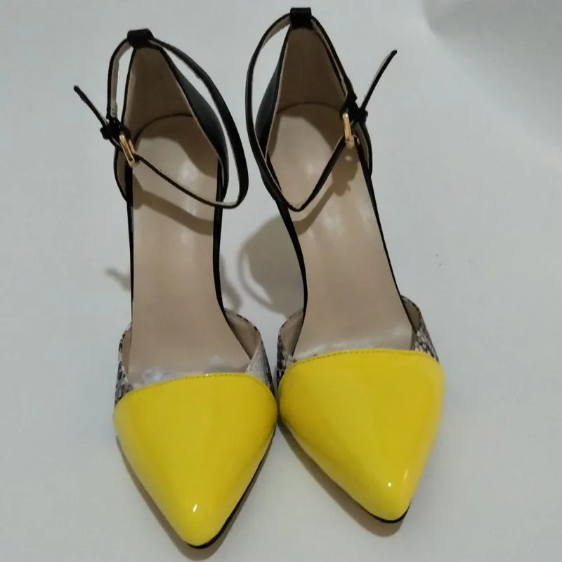 Очаровательная модная женская обувь Три цвета из искусственной кожи Ремешок с