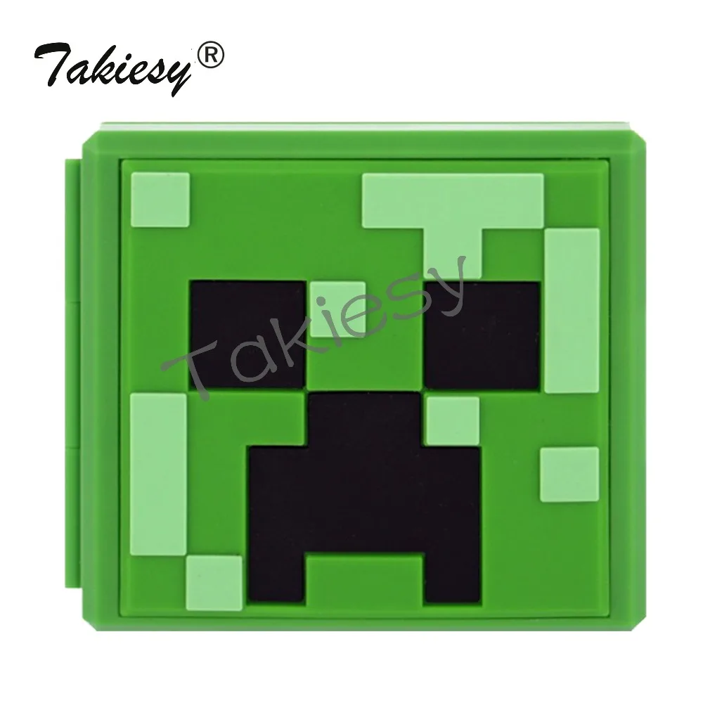 Nitendo switch 12 tf card box защитный чехол для карт игр картриджи жесткий футляр