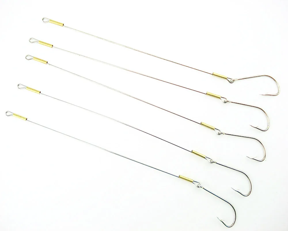 Совместно с рыба 5 шт./упак. большой Размеры Стальная проволока лидеры