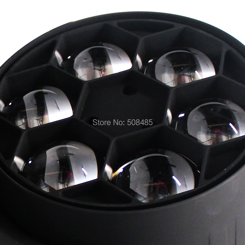 Новинка 6x15 Вт RGBW 4 в 1 светодиодный мини пчелиный луч света DMX512 движущийся