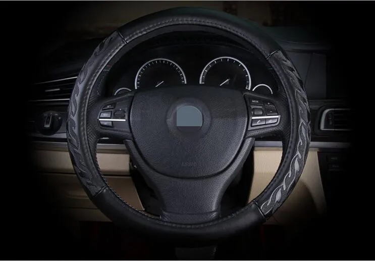 Кожа автомобилей руль наборы эргономичный дизайн массаж рук для повышения