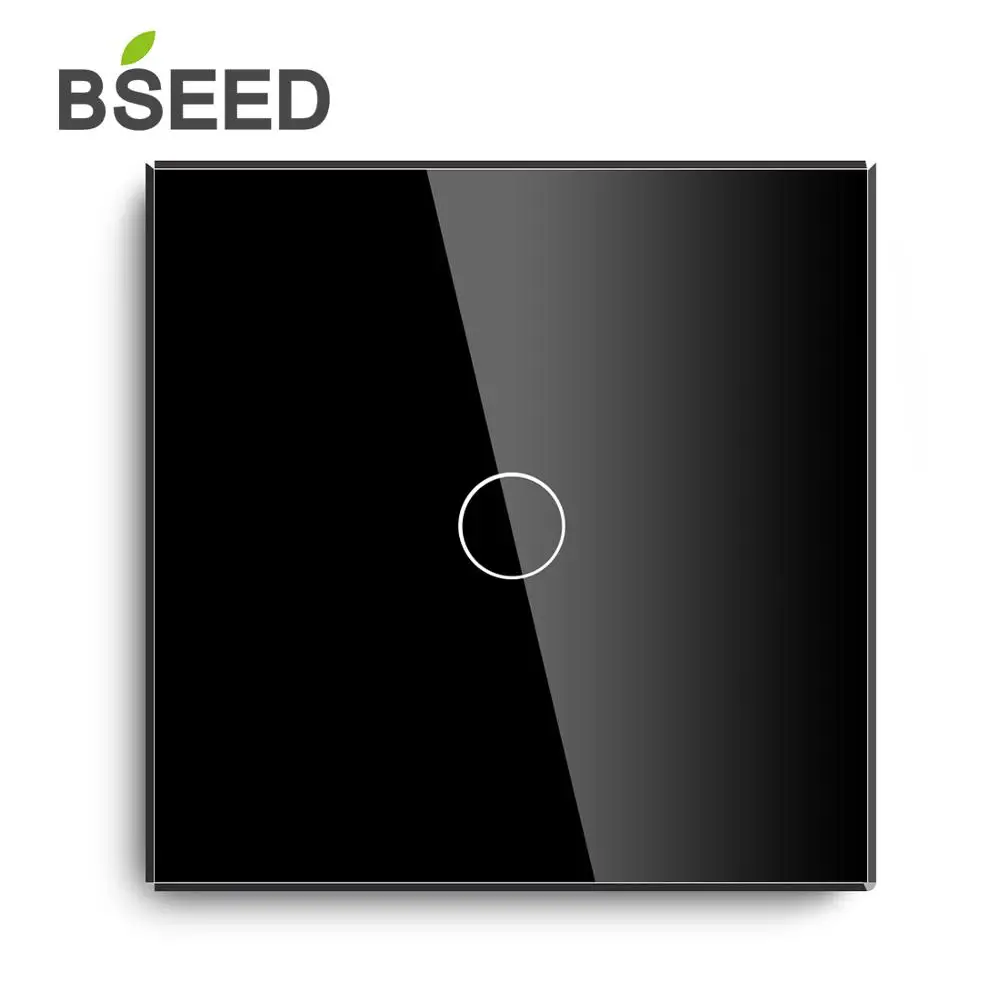 Сенсорный диммер BSEED 1 клавиша канал 2 канала стандарт ЕС 3 цвета белая черная