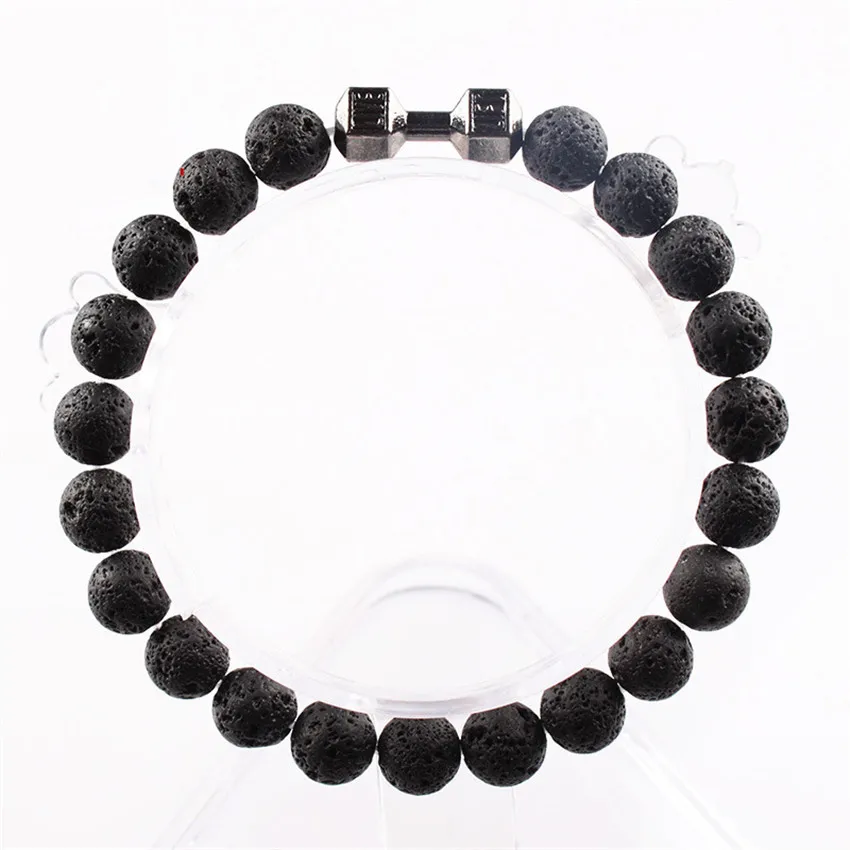 8 мм тигровый глаз камень гантели бусы буддистские браслет ожерелье дешево