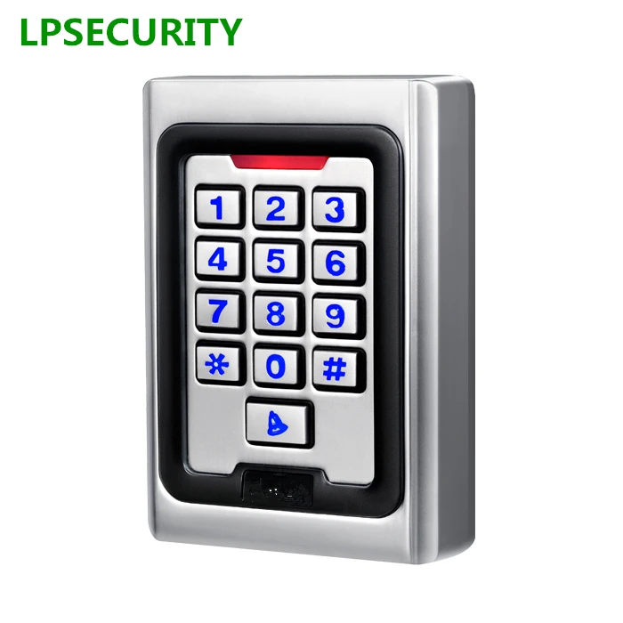 Weather Resistant Metal Case Electronic Access Control proximity EM controller standalone for door lock gate opener