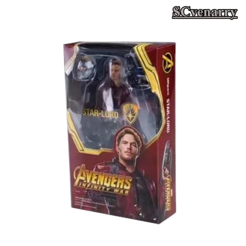 Marvel Legends Avengers Infinity War Star Lord Peter Quill Hot Toys PVC Action Figure Collectible Model Toy 14cm | Игрушки и хобби
