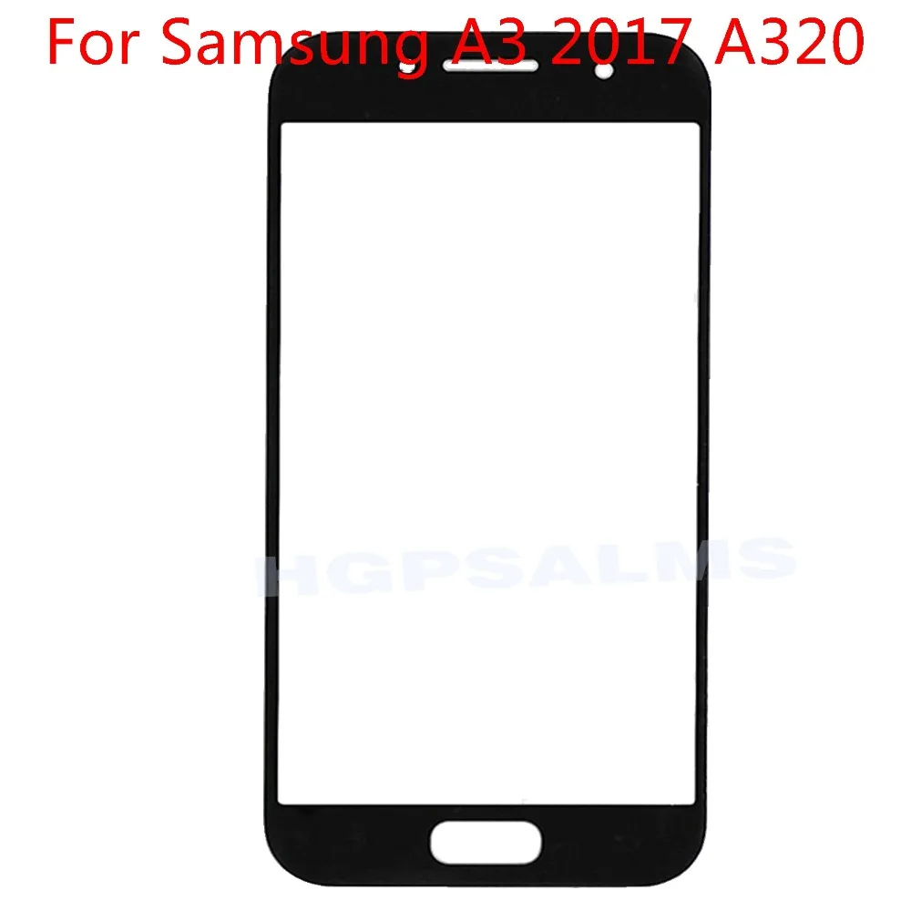 Для Samsung Galaxy A3 2017 a320 ЖК дисплей внешняя Сенсорная панель Замена стекла|Экраны для