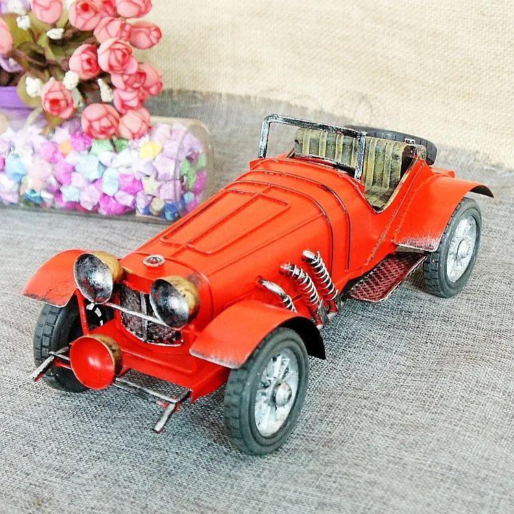 Креативные украшения Ретро родстер трансформируемый винтажный автомобиль
