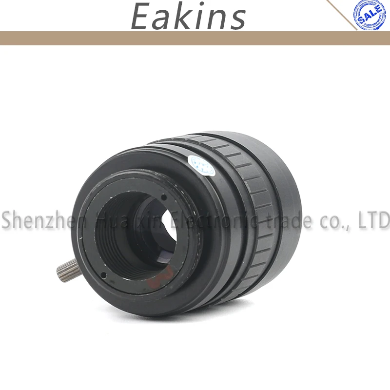 

5MP 2/3" 50mm C-mount Lens W/Lock IRIS Optical Lens Low Distortion For Security Road Monitoring CCTV Camera