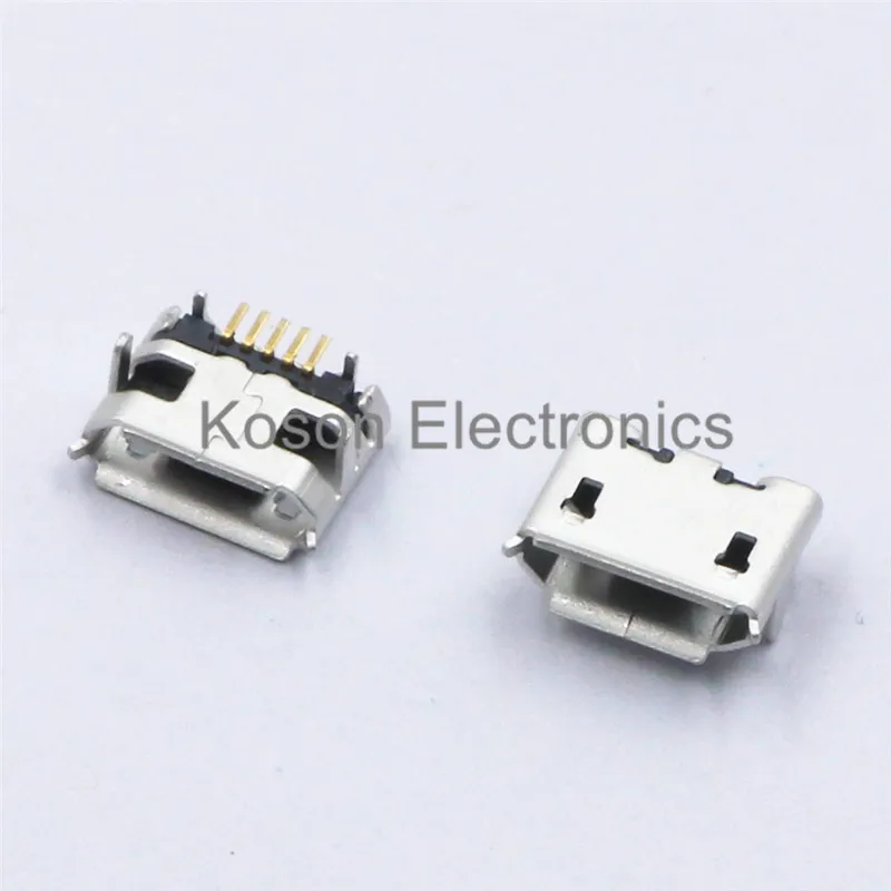 10 шт. разъем Micro USB гнездовой типа 5Pin SMT зарядная розетка печатная плата высокого