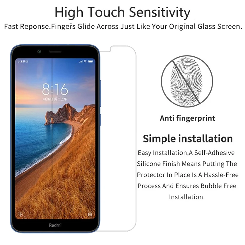 Закаленное стекло для Xiaomi Redmi 6A / 6 Pro 2 шт.|Защитные стёкла и плёнки телефонов| |