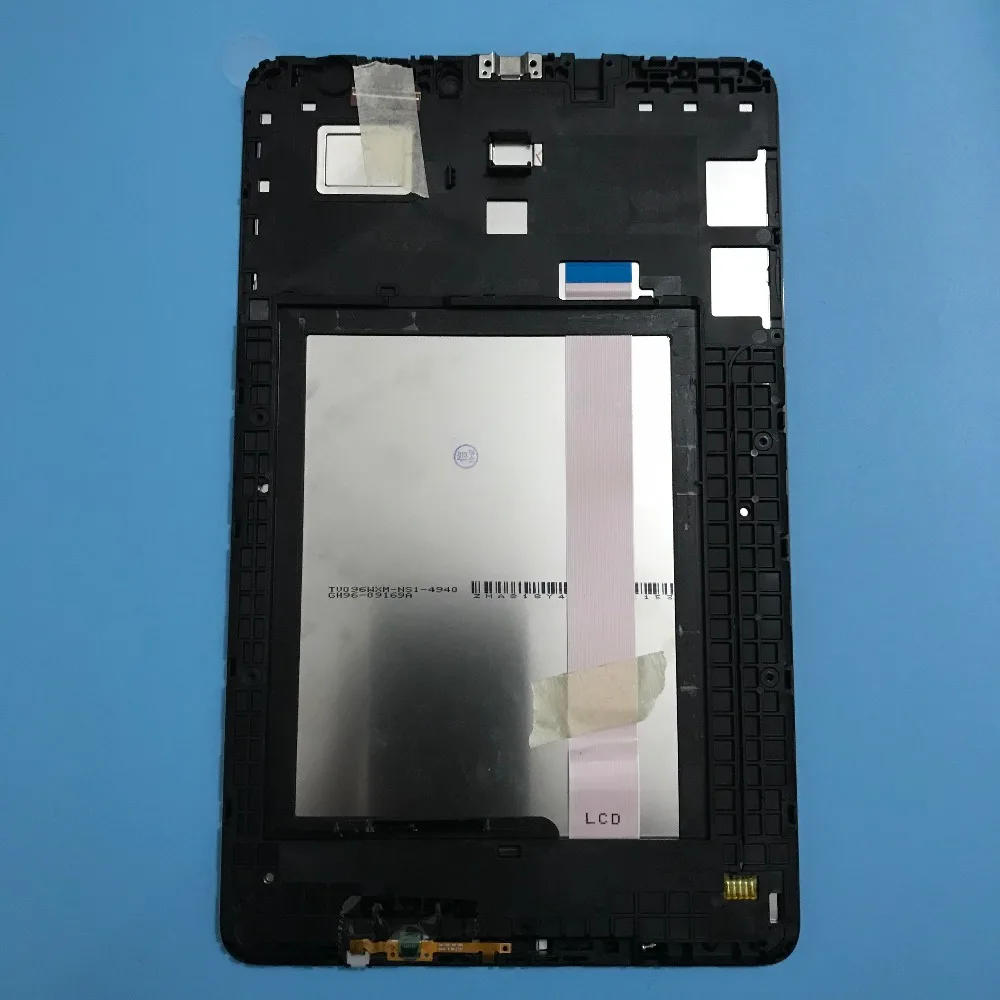 

Test Tablet LCDs For Samsung Galaxy Tab E 9.6 SM-T560 SM-T561 T560 T561 LCD Display Touch Screen Digitizer Frame Assembly T560