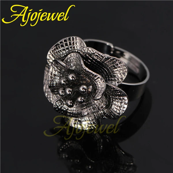 Женское Винтажное кольцо в форме большого цветка|open ring|fashion rings womenrings brand women |