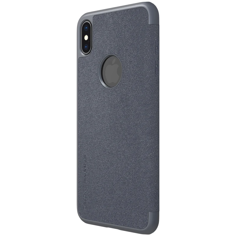 Чехол NILLKIN для iPhone XS Max роскошный кожаный откидной чехол-накладка XR X Nilkin матовый