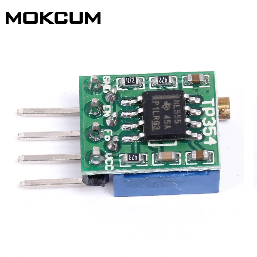 Постоянный ток 5-15V 50Hz-6 кГц TP354 NE555 модуль квадратный волновой импульсный генератор Регулируемый Выход источника сигнала частоты доска