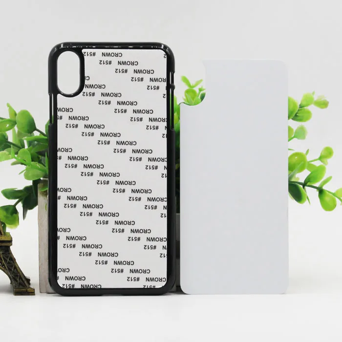 Wtsfwf DIY 2D сублимационный Жесткий ПК чистый чехол для Iphone XS MAX с алюминиевыми