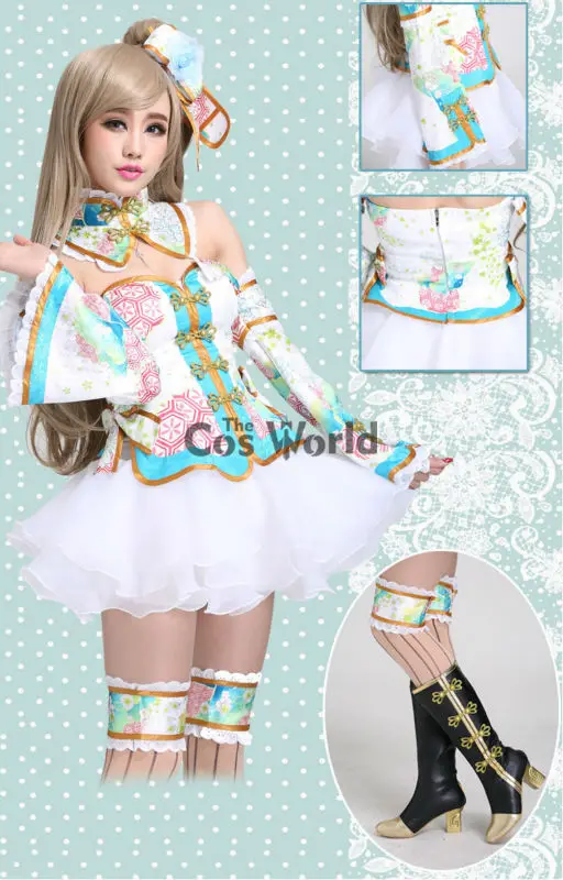 Love Live Китайское платье Минами Котори Шинуазри Cheongsam наряды аниме костюмы для