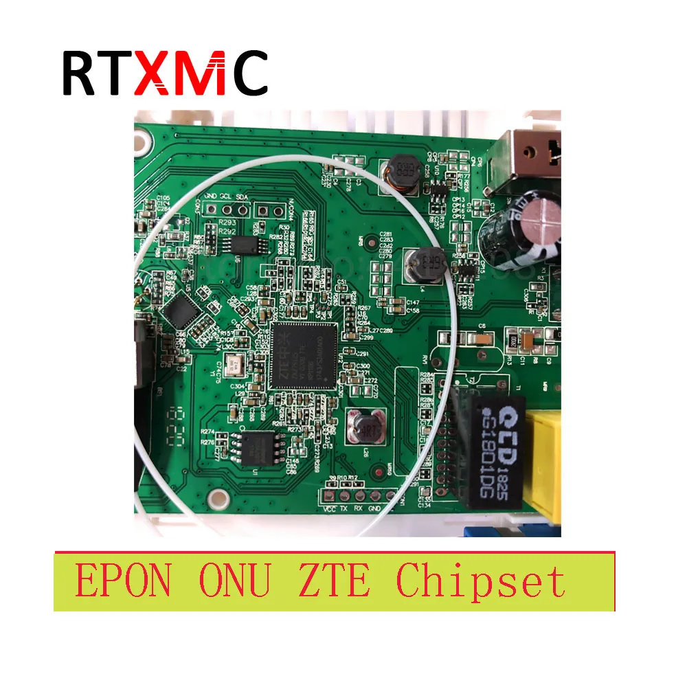 1G GEPON 1 порт ONU EPON OLT 25G onu 1ge ftth Fiber to home ONT Single LAN port набор микросхем для ZTE mini body good new