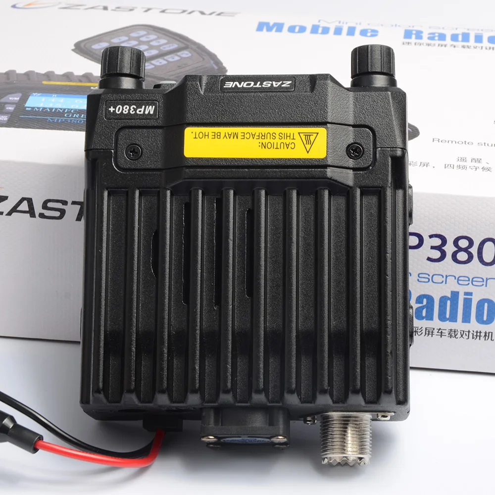 Zastone MP380 + мини автомобильный мобильный радиоприемопередатчик VHF/UHF 25 Вт/20 Вт Quad Band