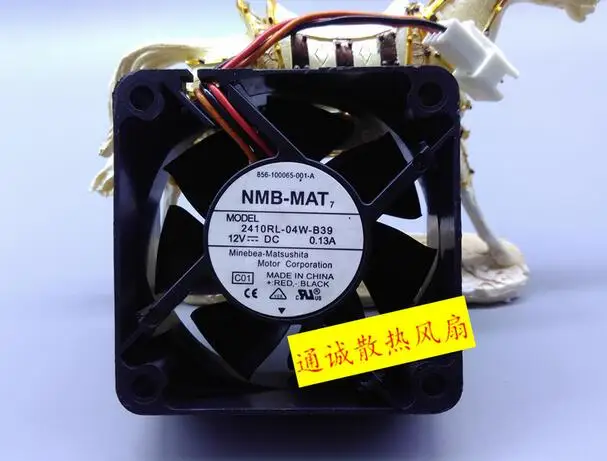 NMB-MAT 6CM 6025 2410RL-04W-B39 12V 0.13A 3-линейный охлаждающий вентилятор для телевизора |