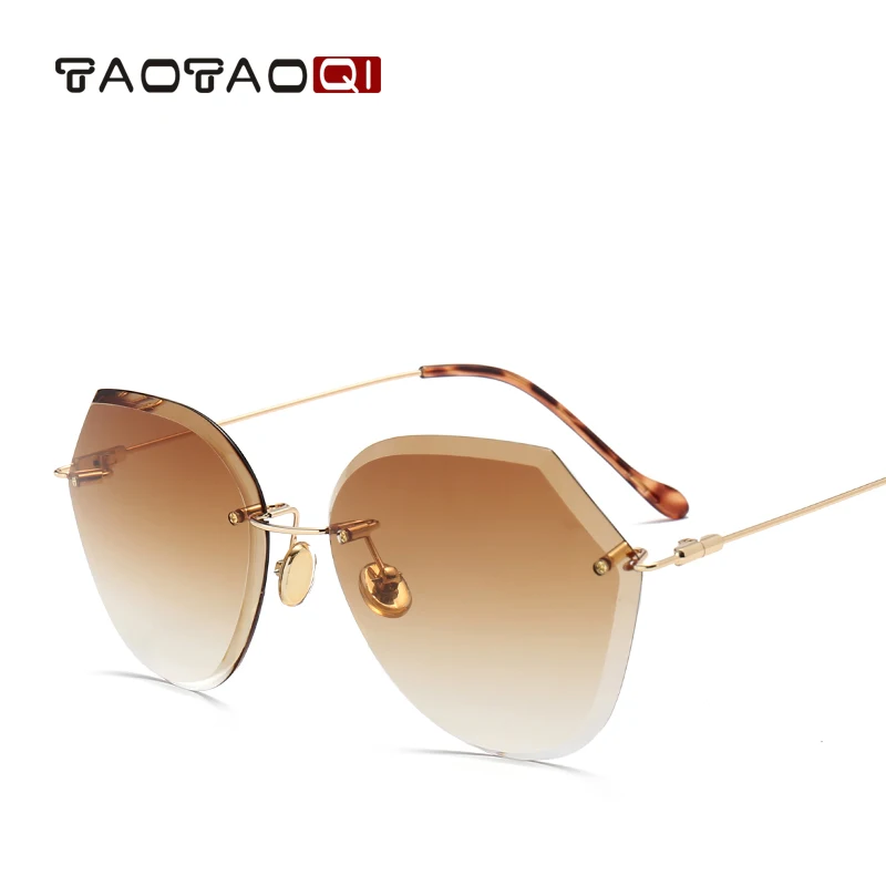 TAOTAOQI Роскошные брендовые солнцезащитные очки для женщин дизайнерские новые без