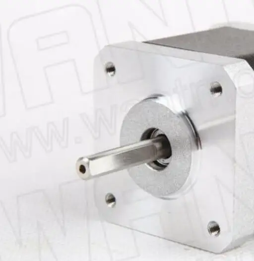 10 шт. Wantai 4lead Nema17 шаговый двигатель 42BYGHW609L20P1-X2 56oz-in 40 мм 1 7a D-вал с разъемом CE ROSH ISO CNC