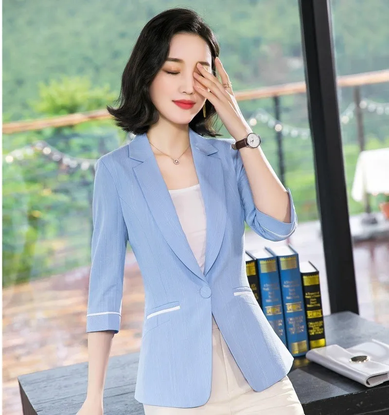 Новинка весна лето 2019 желтые Официальные Женские блейзеры и куртки пальто