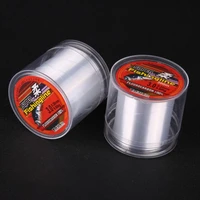 fishing line 100150200300500m super strong 100 transparent nylon not fluorocarbon fishing tackle non linen multifilament