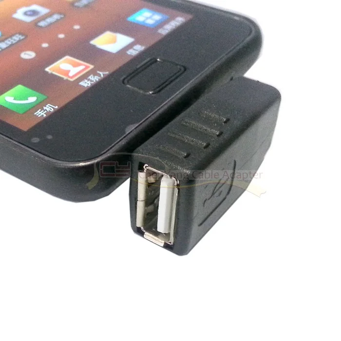 Угловой левый V8 Micro USB OTG и правый адаптер хоста коннектор функция|micro usb to mini