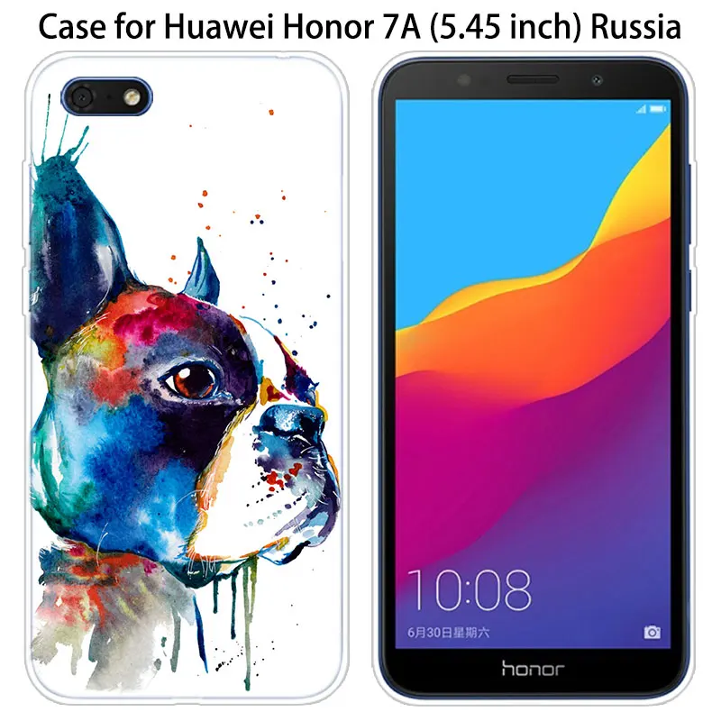 Чехол силиконовый для Huawei Honor 20 8A 7A Pro 10 9 8 Lite View 7S 8S 8X 7X 6X 8C 20i 10i Play | Мобильные