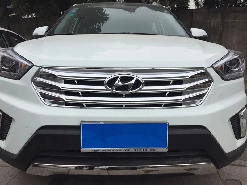 Автомобильный ABS хром передняя решетка гоночная накладка декоративная рамка для