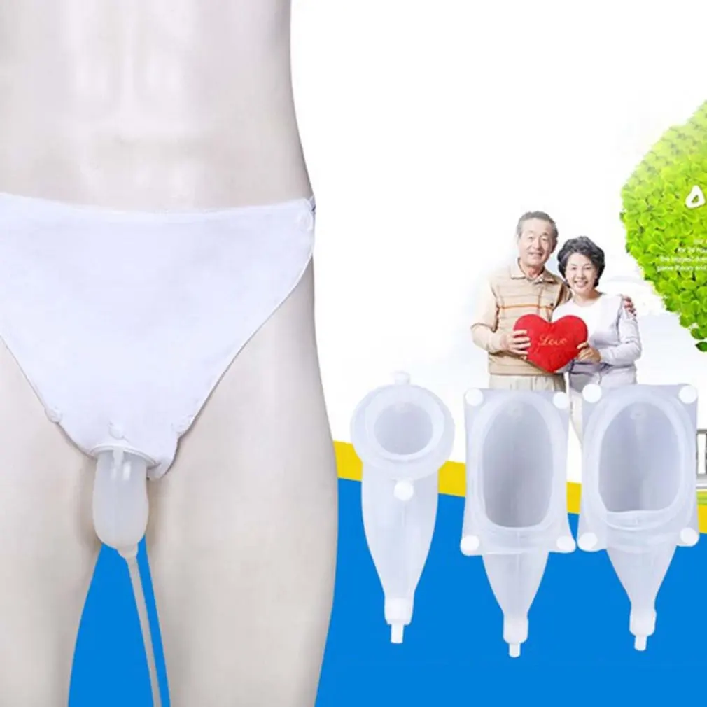 Портативный мочеприемник 2000 мл мужской домашний герметичный