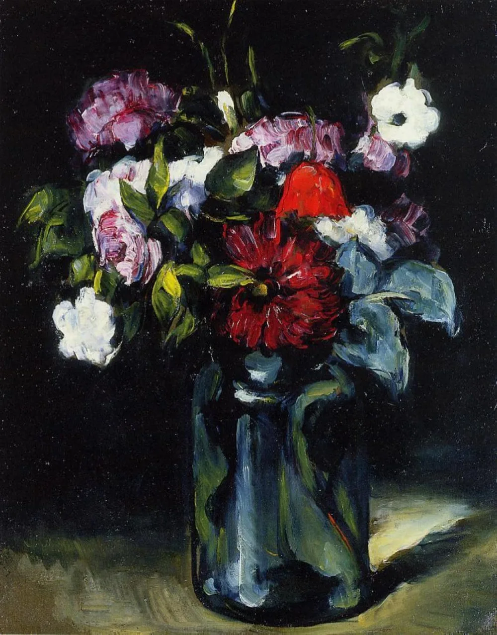 

Handmade Oil Painting Reproduction on linen canvas,flowers-in-a-vase-1873 BY paul Cezanne ,Free Shipping ,TOP quality