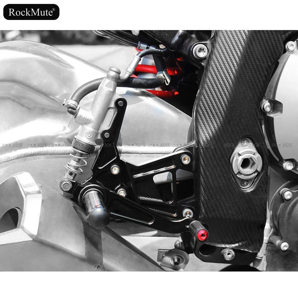 Мотоцикл Гонки Rearset для BMW S1000RR 2009 2014 (гонки) CNC регулируемая подножка подножки