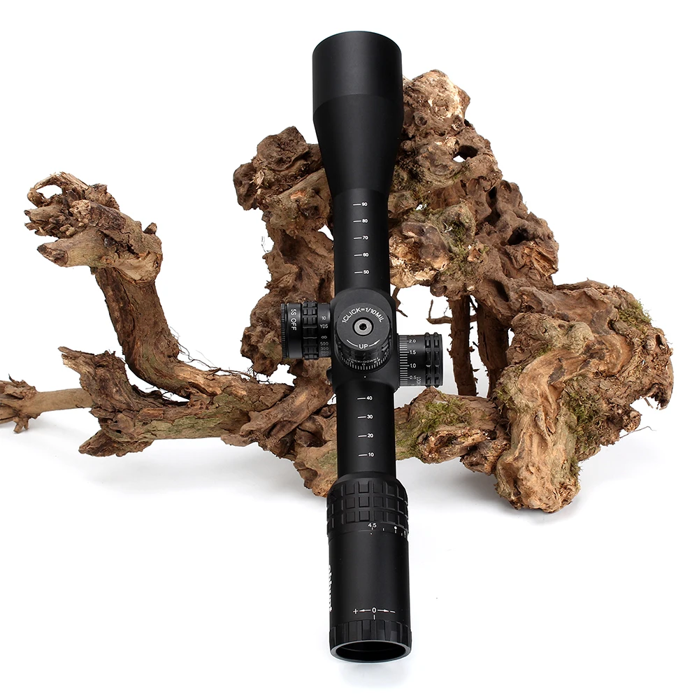 Ohhunt MC-Z 4,5-18X44 FFP оптический прицел Стекло гравированный охотничий прицел Riflescope Turrets замок сброс боковое колесо Фокус прицел