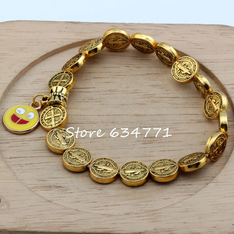 Горячее предложение! Распродажа! 1 шт. Эластичность Браслеты старинный золотой