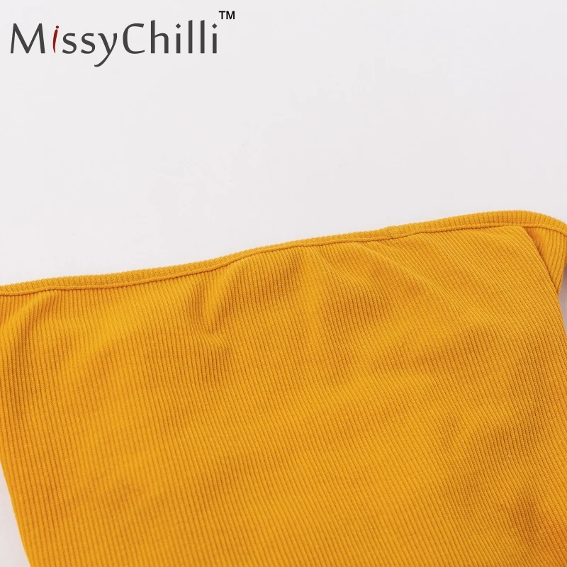 Женское Трикотажное короткое платье MissyChilli желтое облегающее мини с открытыми