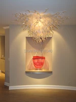 110220v ac led fantastic glass lamp gallery decor flower white chandelier lighting turkish style