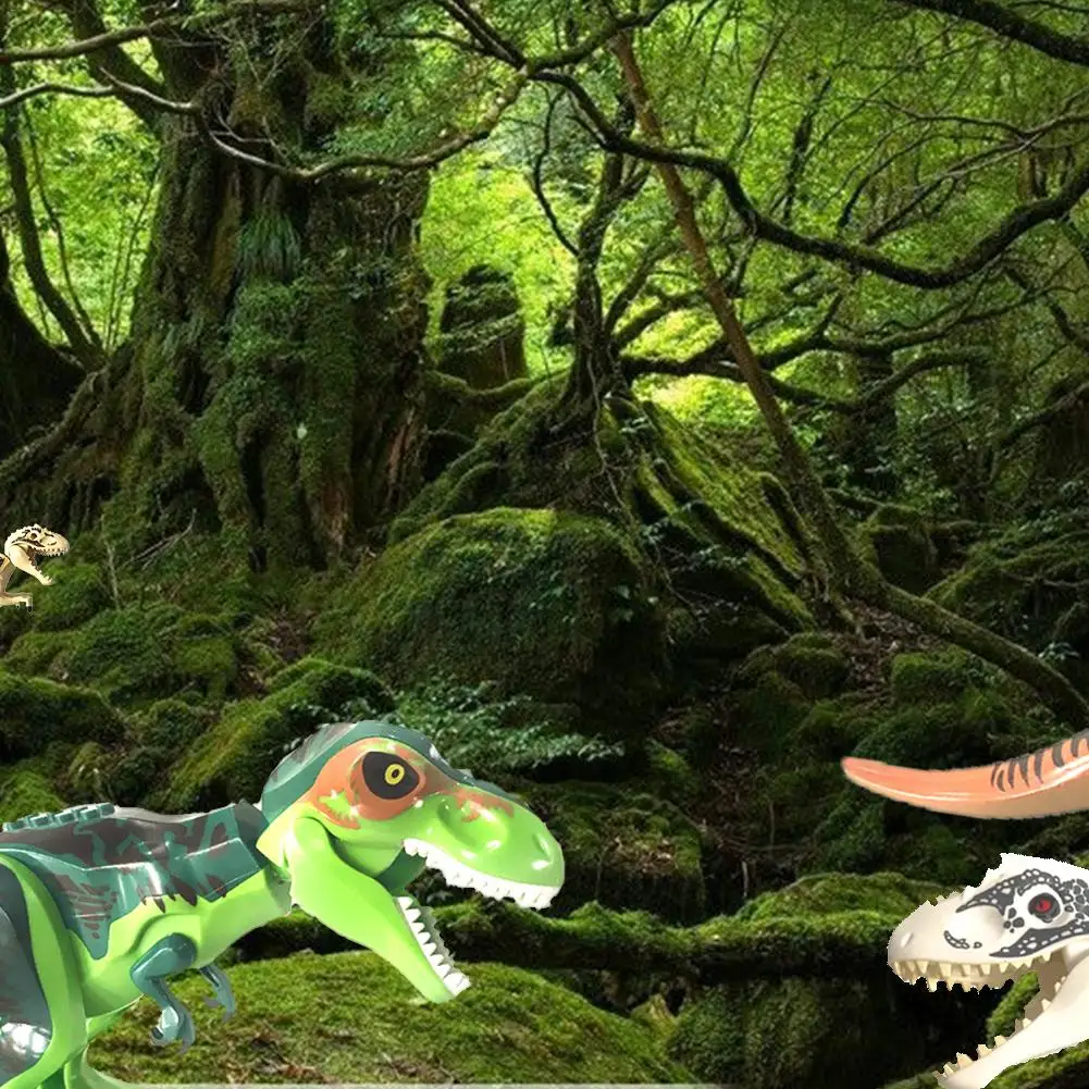 Лидер продаж большой Indominus Rex Юрского периода мир динозавров фигура блоки Raptor