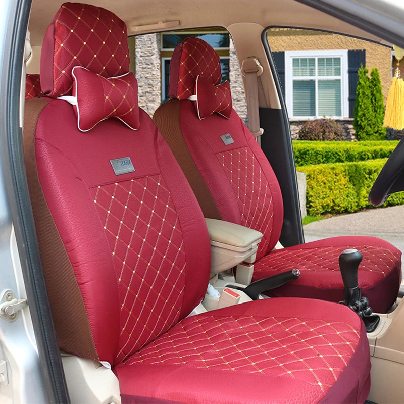 High Quality Car seat cover for Cadillac all models ATS CT XT SRX black/red/beige/gray/purple car accessories auto sticker | Автомобили и