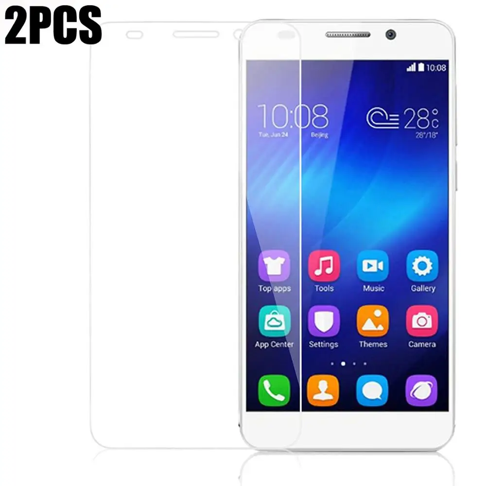 Закаленное стекло 9H 2.5D для Honor 6 защитная пленка на экран с полным покрытием Huawei