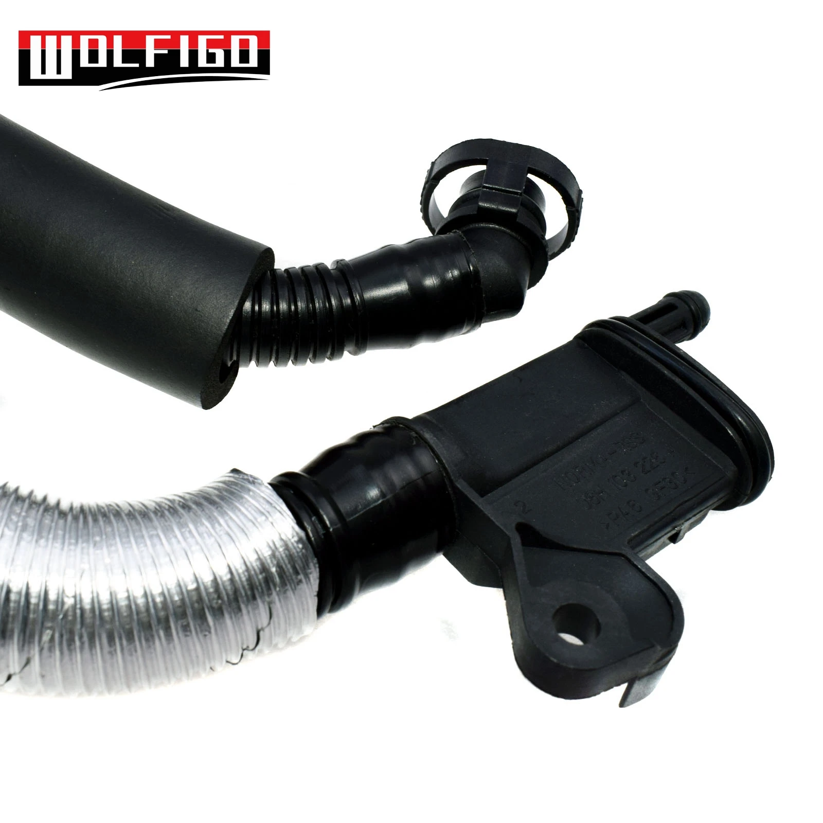 WOLFIGO New PCV сепаратор масла и воды воздухоотвод выхлопная труба для AUDI A3 A4 VW Skoda Seat