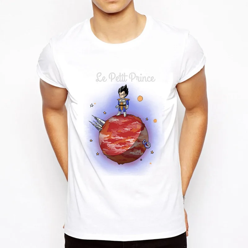 Dragon Ball Футболка мужская летняя Dragon Ball Z Супер Сон Гоку Slim Fit косплей 3D футболки Вегета футболка Homme - Цвет: 26