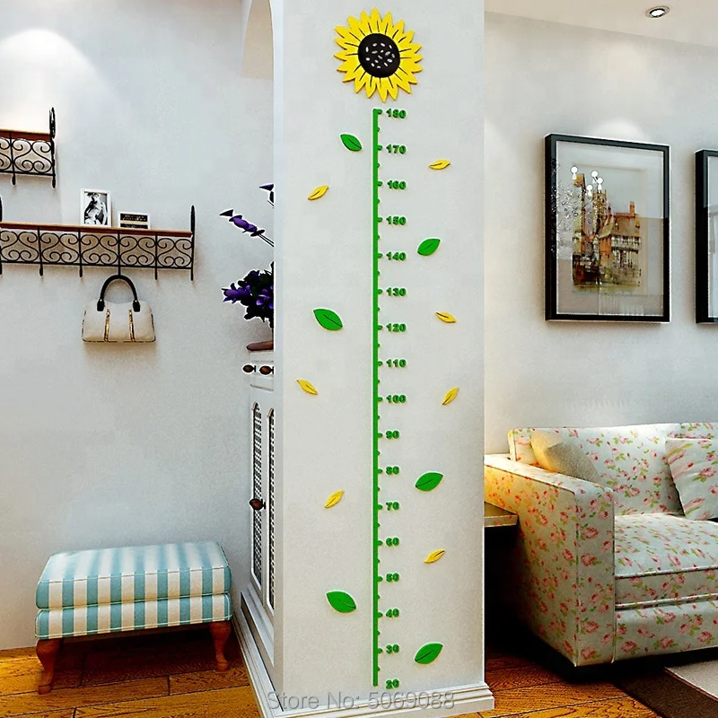 Детская комната украшения акриловый для спальни 3d настенные наклейки детского