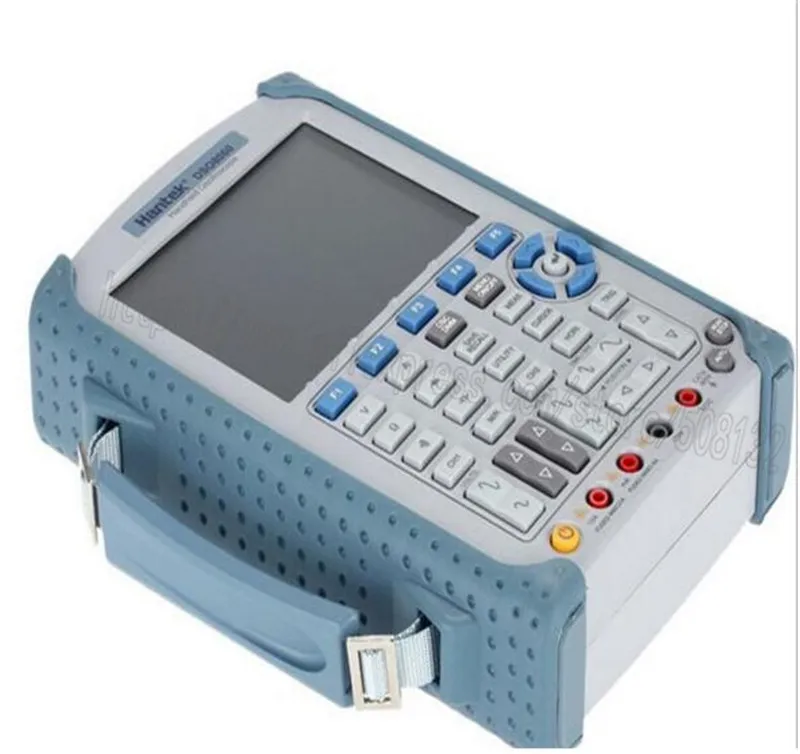 Ручной Osciloscope Hantek DSO8060 60 МГц 2 канала 250MSA/s большой 5 7 дюймовый TFT цветной ЖК