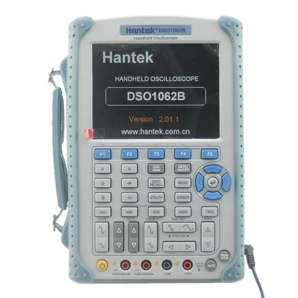 Ручной цифровой осциллограф Hantek Dso1062b измеритель мультиметр двухканальный 60 МГц
